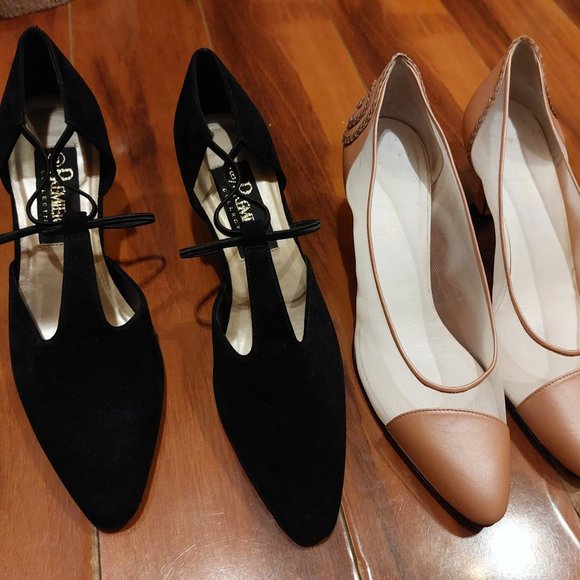 CHANEL Shoes - Chanel and Allons Vintage Heels